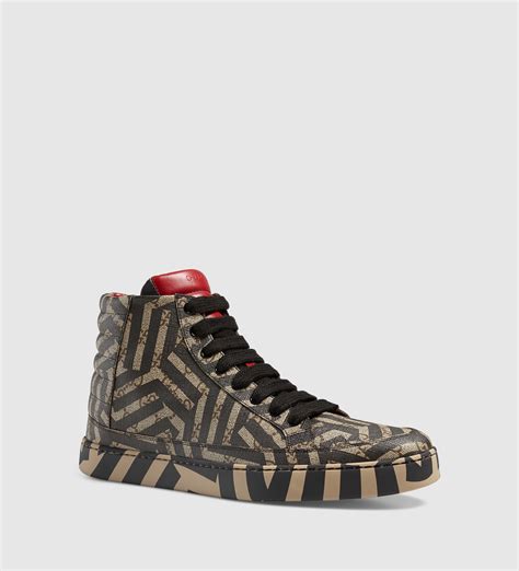 gucci gg caleido high-top sneakers|gg high top sneakers.